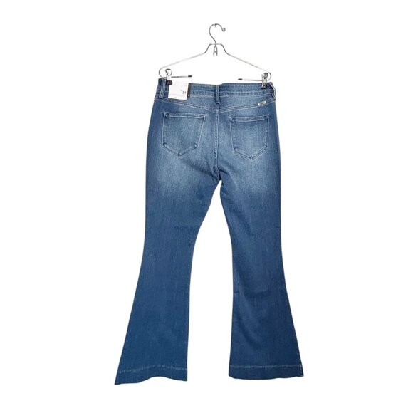 KanCan Women's Roxanne High Rise Flare Jeans Medium Wash - Sz 15/31 - NWT - Picture 4 of 8